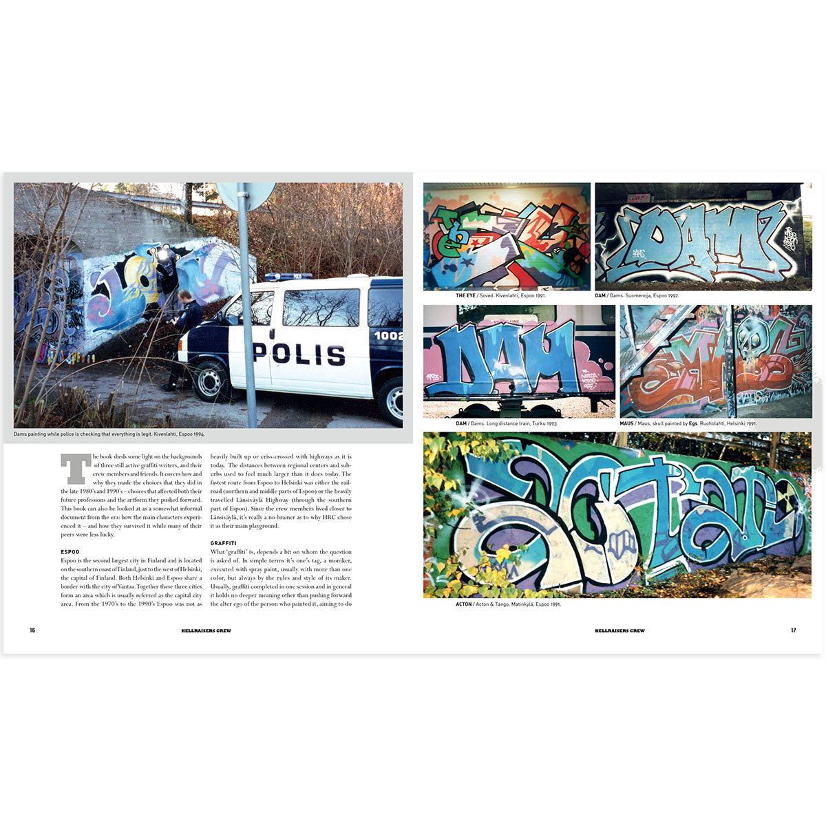 Hellraisers Crew – Graffiti From Espoo, Finland est. 1990 - image 2