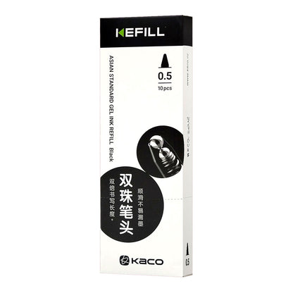 KACO Gel Ink Refill 0.5 mm 10-pack Black - image 1