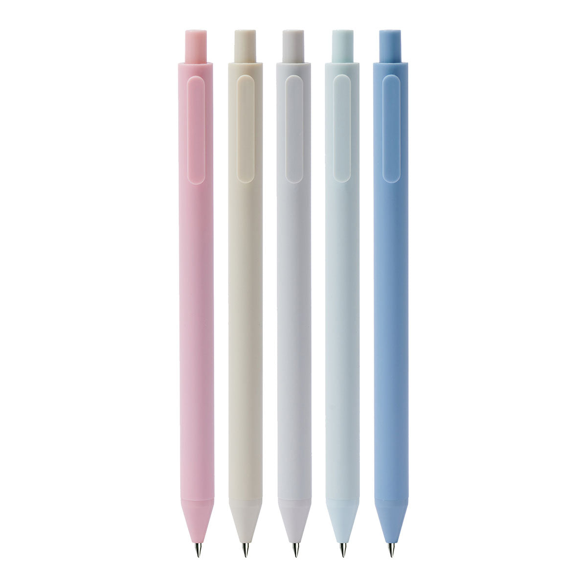 KACO Pure Recycled Plastic Soft Touch Gel Pen 0.5 mm 5 set Black - image 2