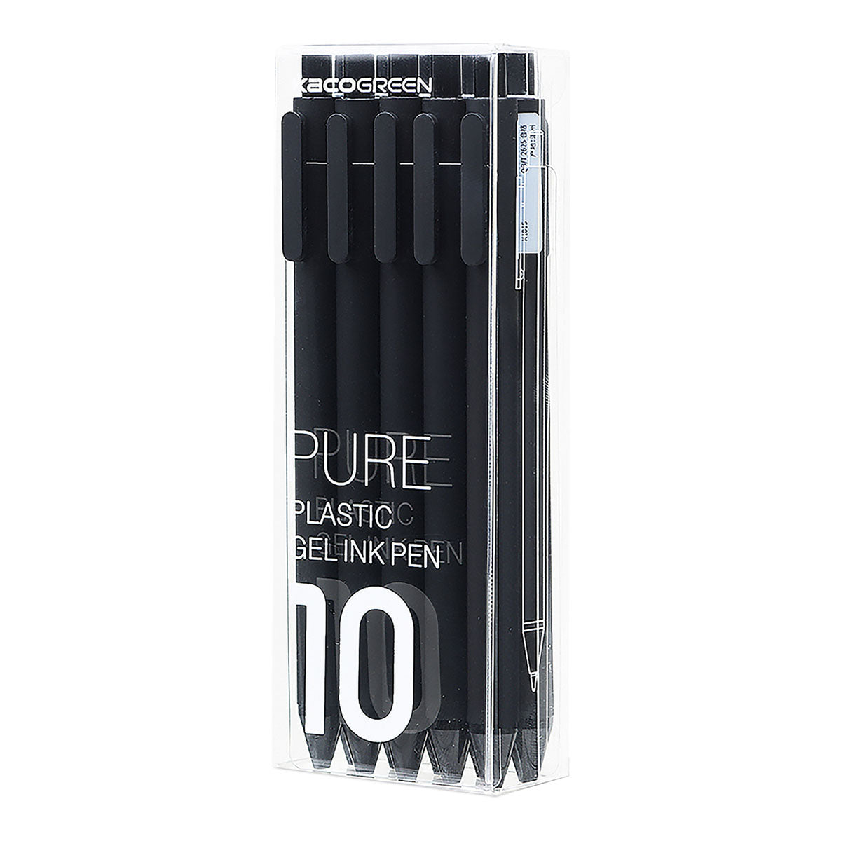 KACO Pure Soft Touch Gel Pen 0.5 mm 10 set Black - image 1