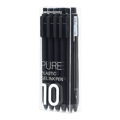 KACO Pure Soft Touch Gel Pen 0.5 mm 10 set Black - image 1