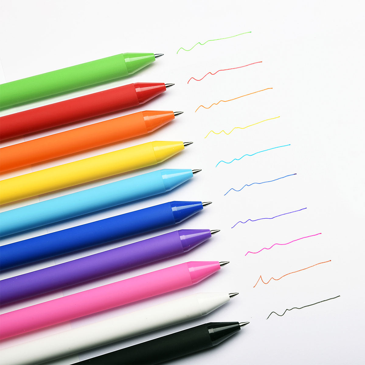 KACO Pure Soft Touch Gel Pen 0.5 mm 10 set Multi Colour - image 3