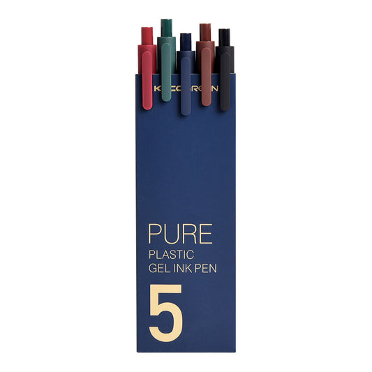 KACO Pure Soft Touch Gel Pen 0.5 mm 5 set Retro - image 1