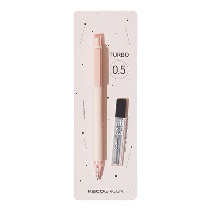 KACO Turbo Mechanical Pencil Pink 0.5 mm + HB Leads - image 2