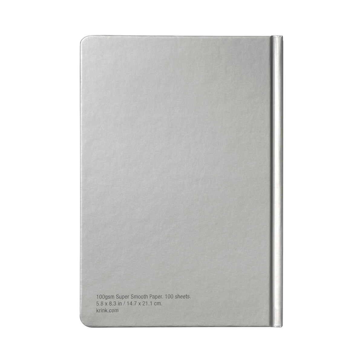 KRINK Silver Notebook A5 Plain - image 3