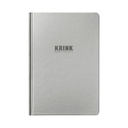 KRINK Silver Notebook A5 Plain - image 1