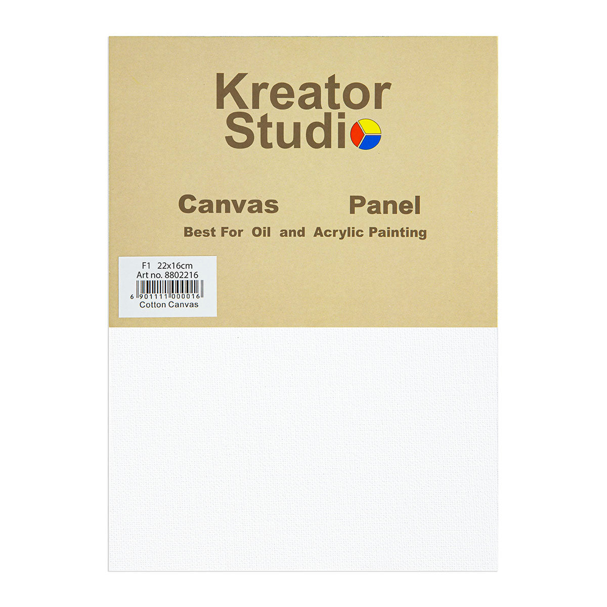 Kreator Studio Canvas Panel Cotton F1 22 x 16 cm - image 1
