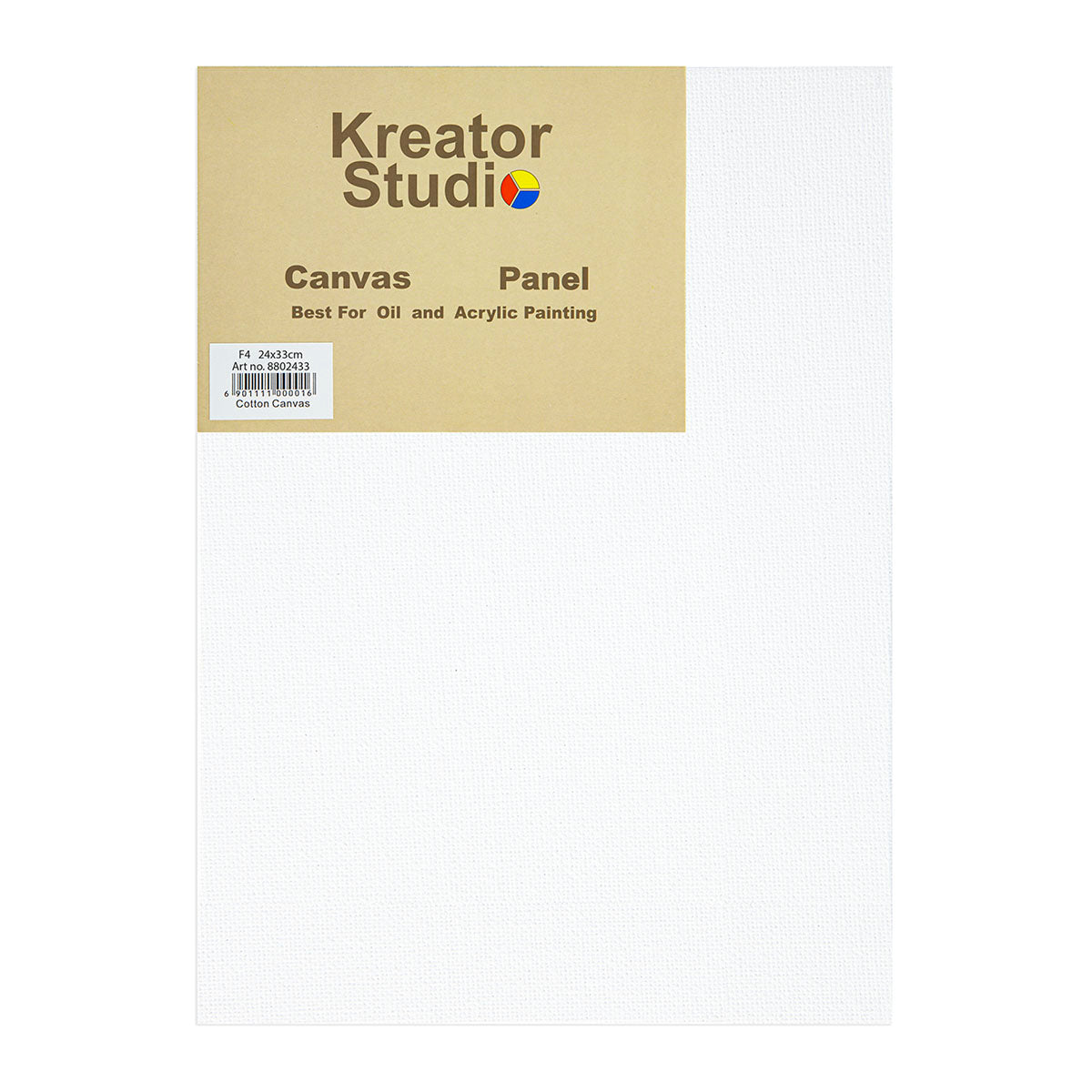 Kreator Studio Canvas Panel Cotton F4 24 x 33 cm - image 1