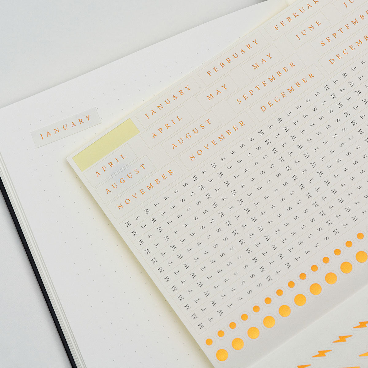 Leuchtturm1917 Bullet Journal Edition 2 Notebook Black A5, Dotted - image 6