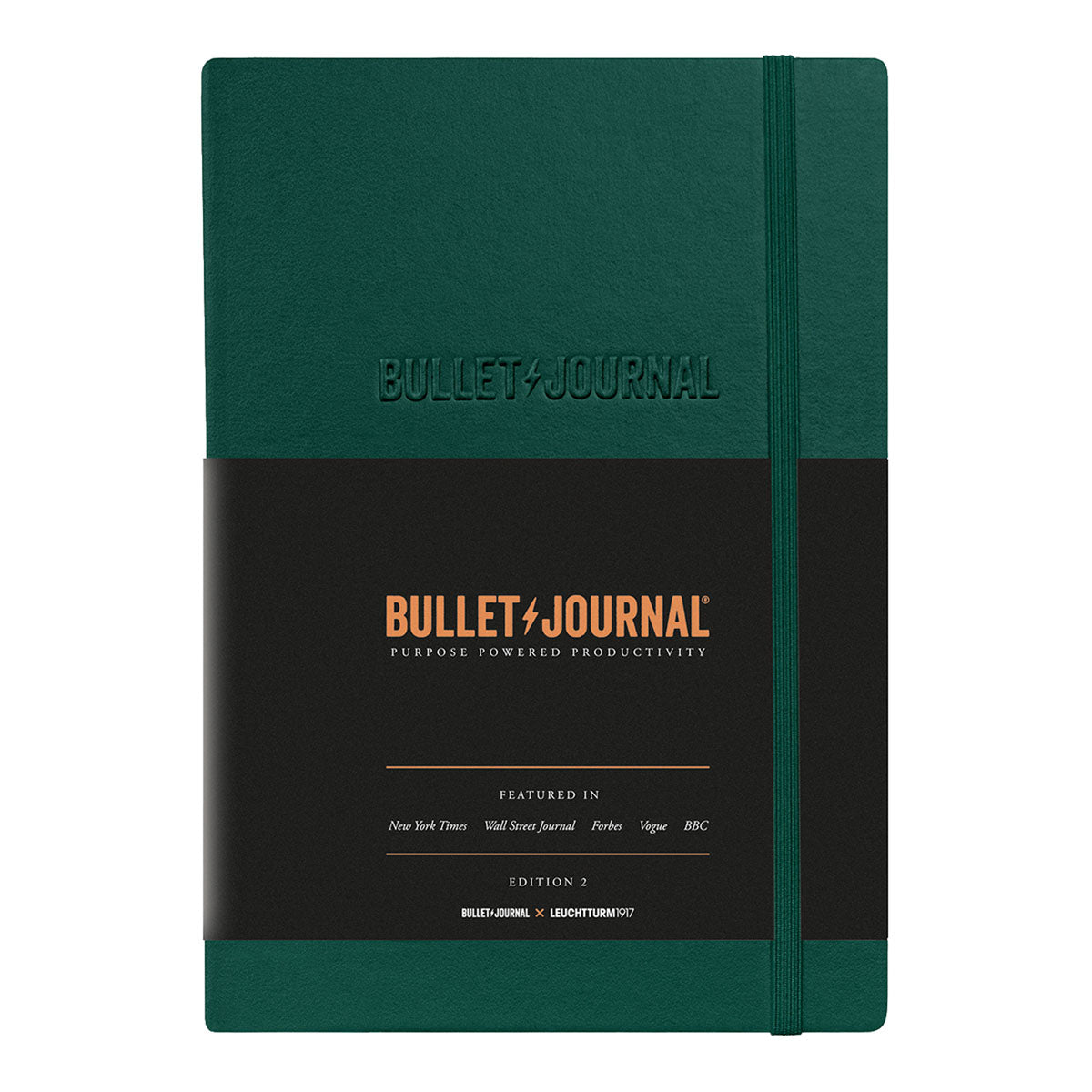 Leuchtturm1917 Bullet Journal Edition 2 Notebook Green23 A5, Dotted - image 1