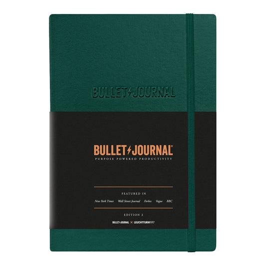 Leuchtturm1917 Bullet Journal Edition 2 Notebook Green23 A5, Dotted - image 1