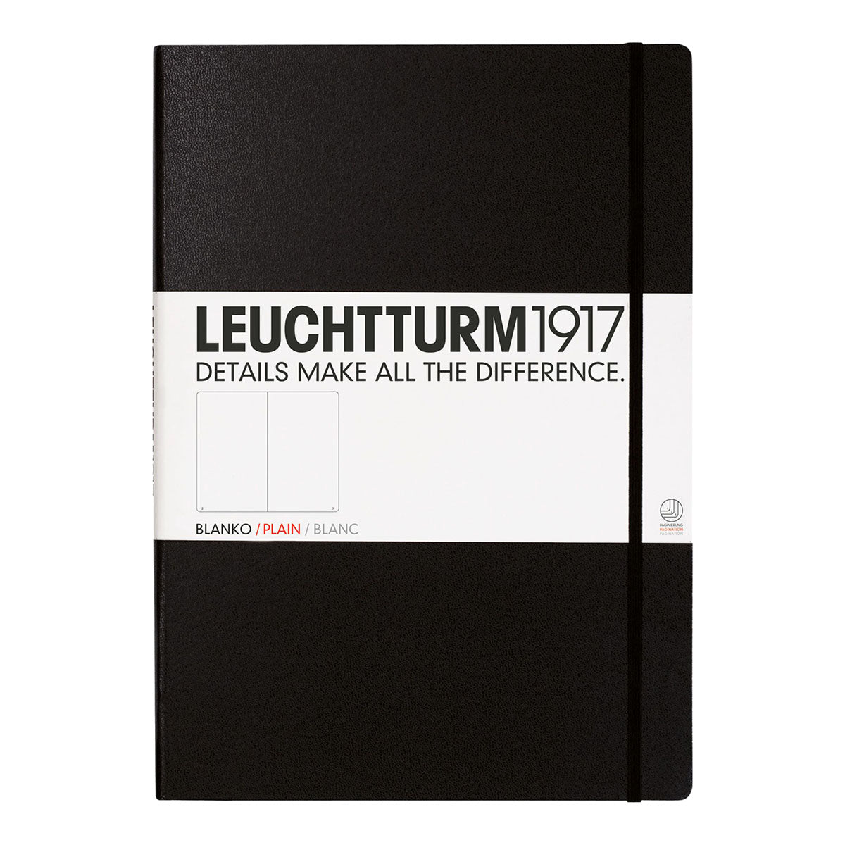 Leuchtturm1917 Notebook A4, Plain - image 1
