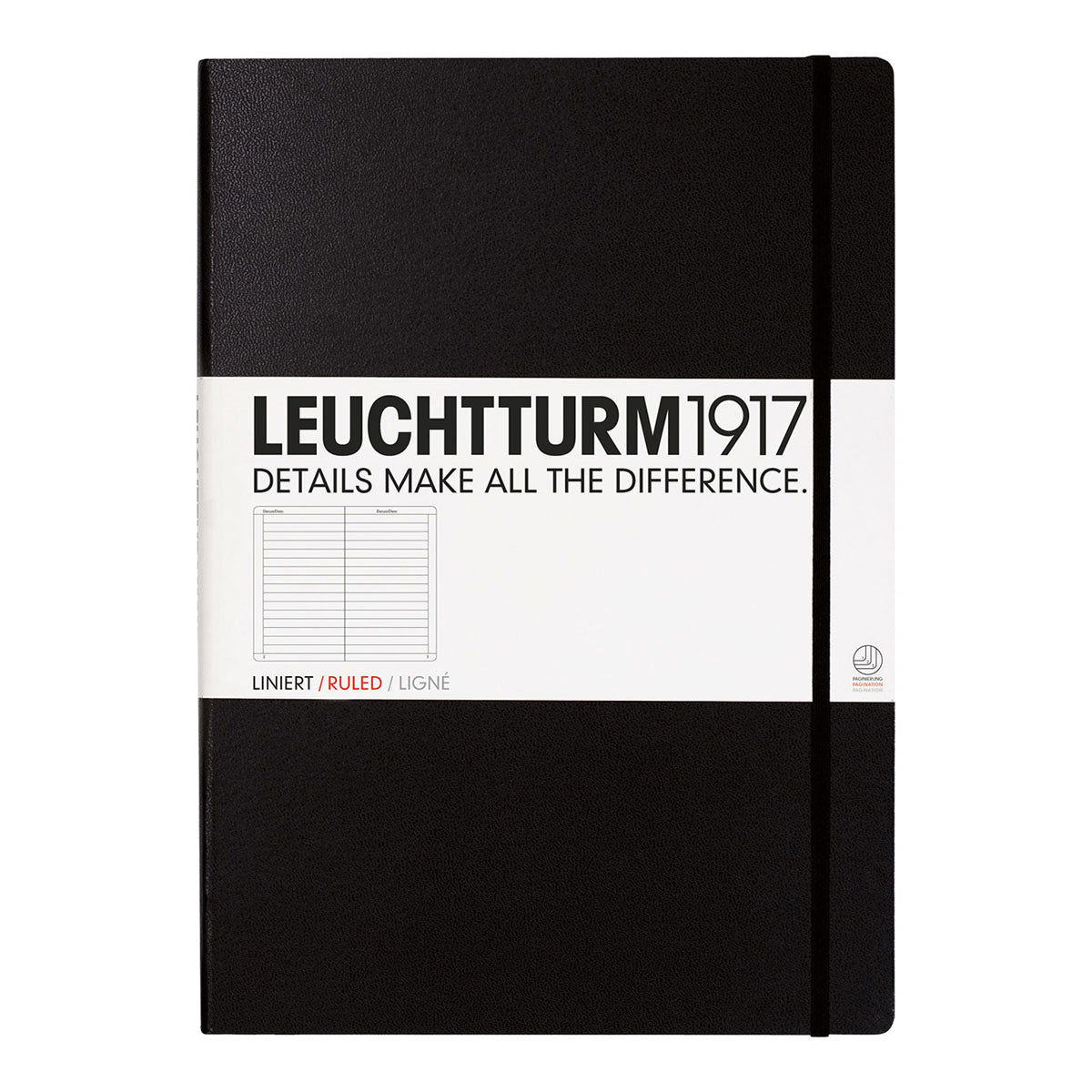 Leuchtturm1917 Notebook A4, Ruled - image 1