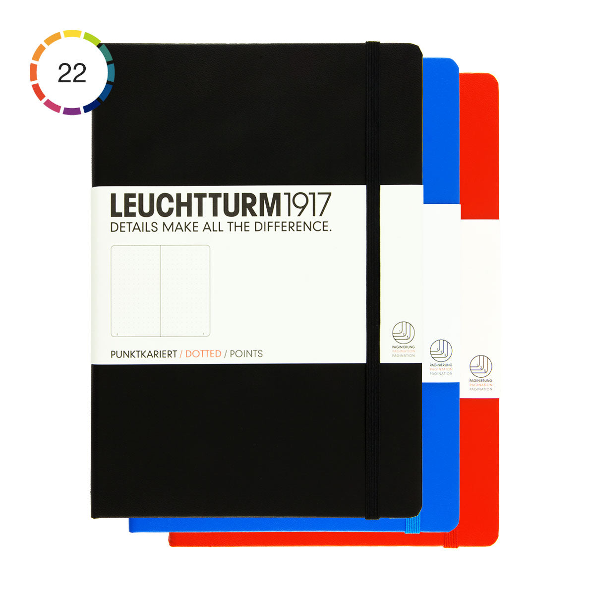 Leuchtturm1917 Notebook A5 Hard Cover, Dotted - image 2