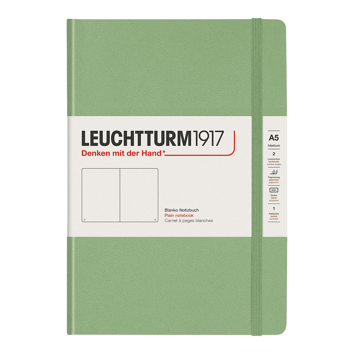Leuchtturm1917 Notebook A5 Hard Cover, Plain - image 23
