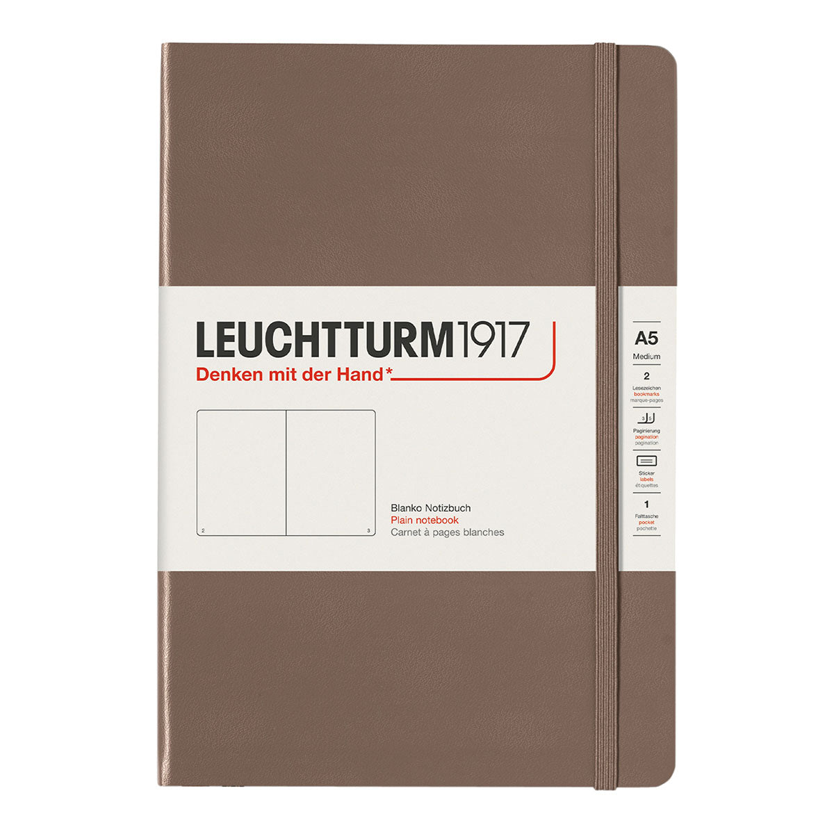 Leuchtturm1917 Notebook A5 Hard Cover, Plain - image 26