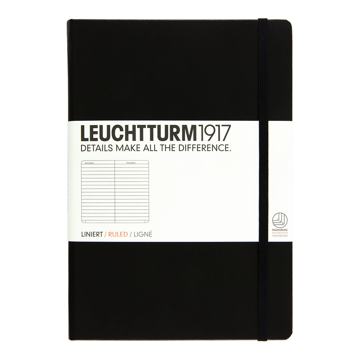 Leuchtturm1917 Notebook A5 Hard Cover, Ruled - image 6