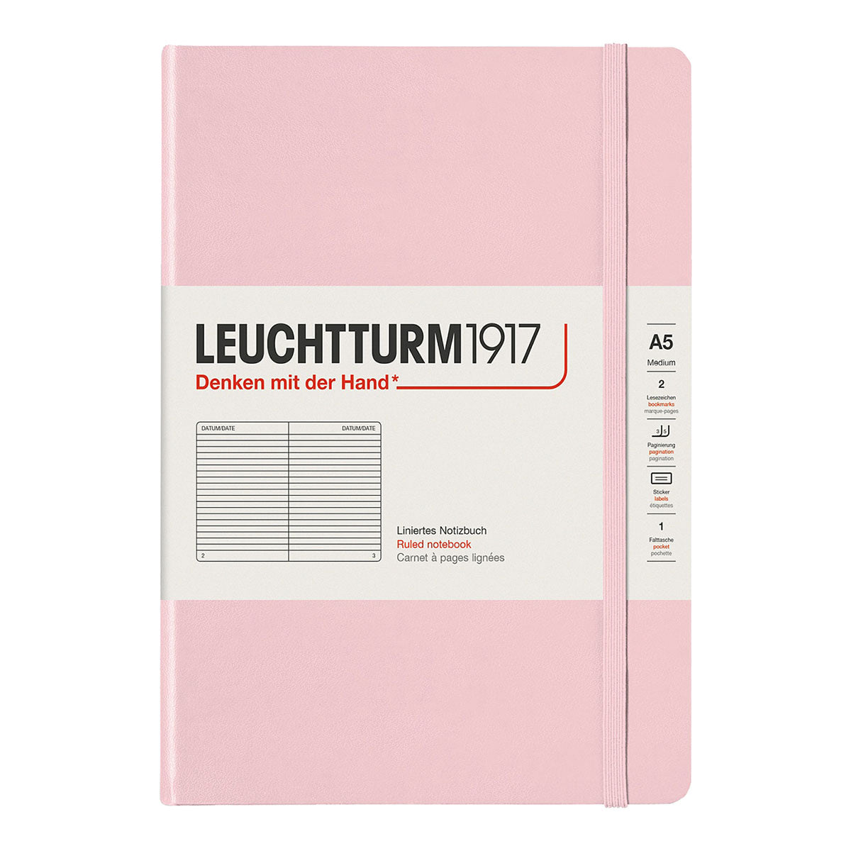 Leuchtturm1917 Notebook A5 Hard Cover, Ruled - image 16