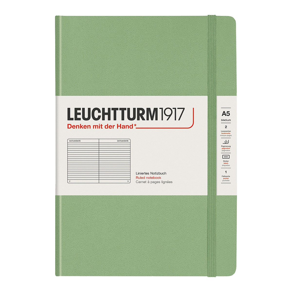 Leuchtturm1917 Notebook A5 Hard Cover, Ruled - image 29
