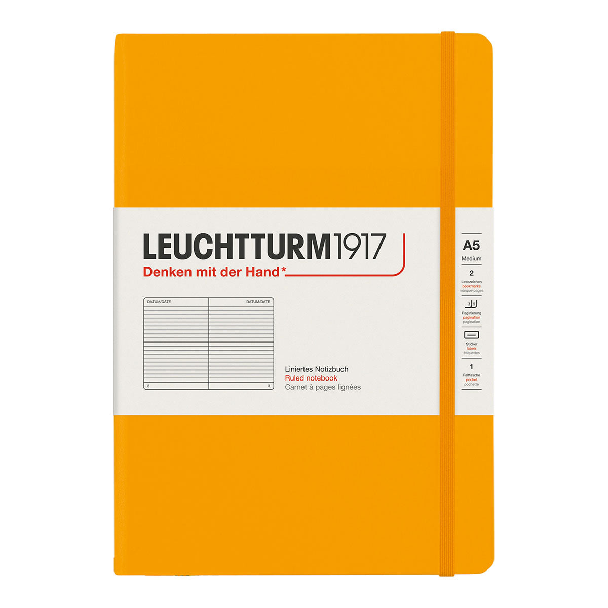 Leuchtturm1917 Notebook A5 Hard Cover, Ruled - image 11
