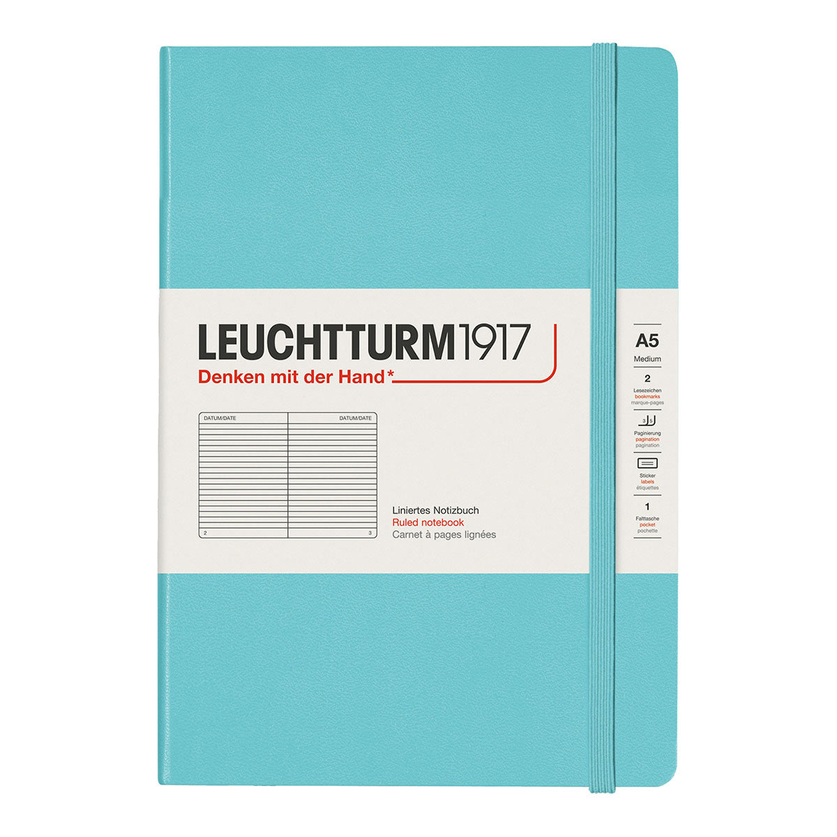 Leuchtturm1917 Notebook A5 Hard Cover, Ruled - image 19