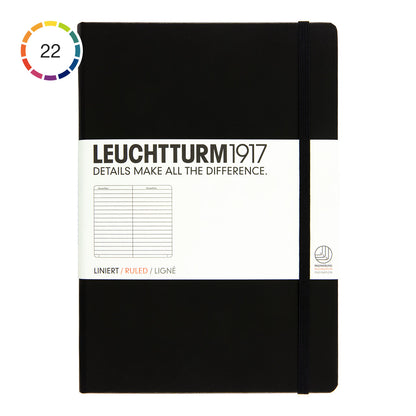 Leuchtturm1917 Notebook A5 Hard Cover, Ruled - image 1