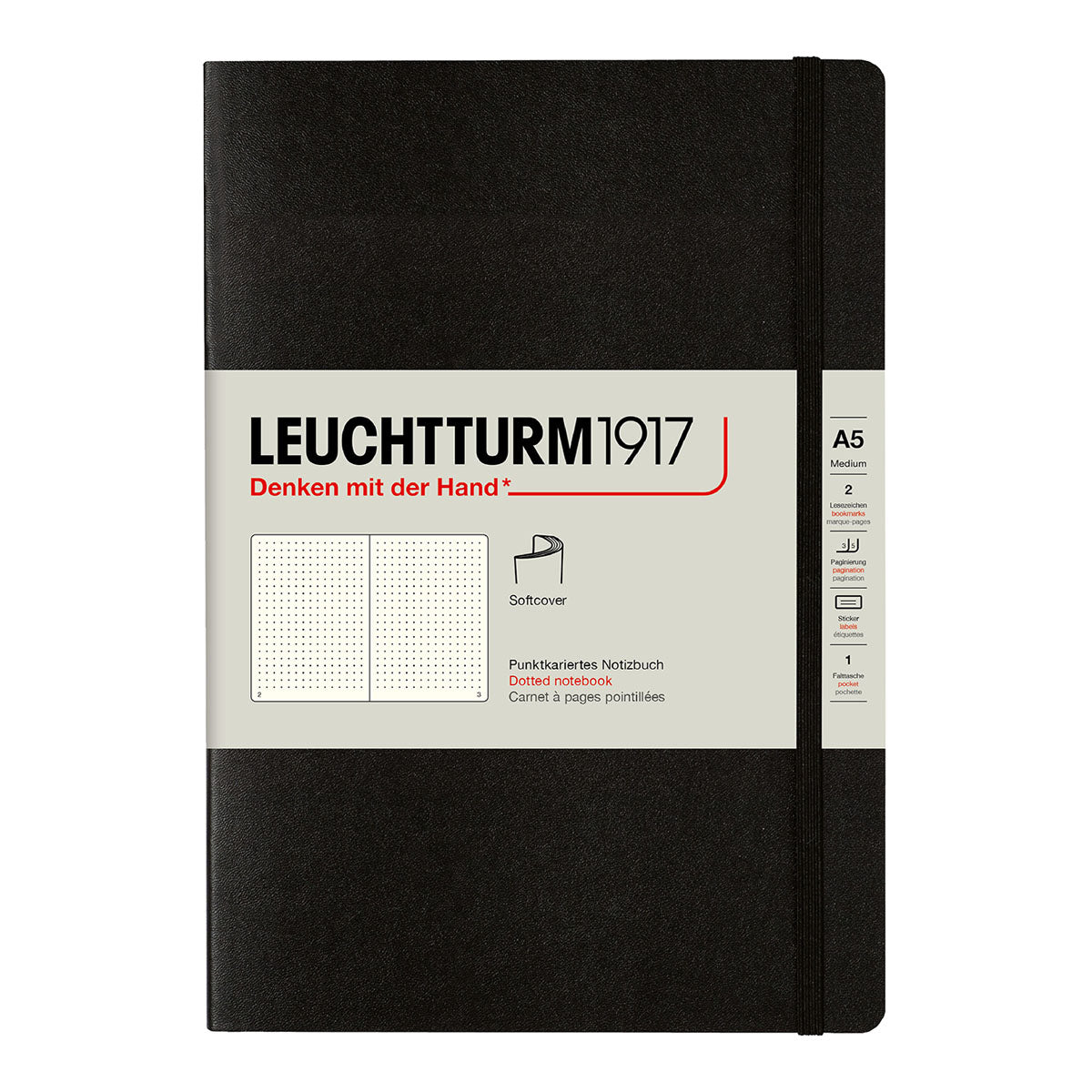 Leuchtturm1917 Notebook A5 Soft Cover, Dotted - image 3