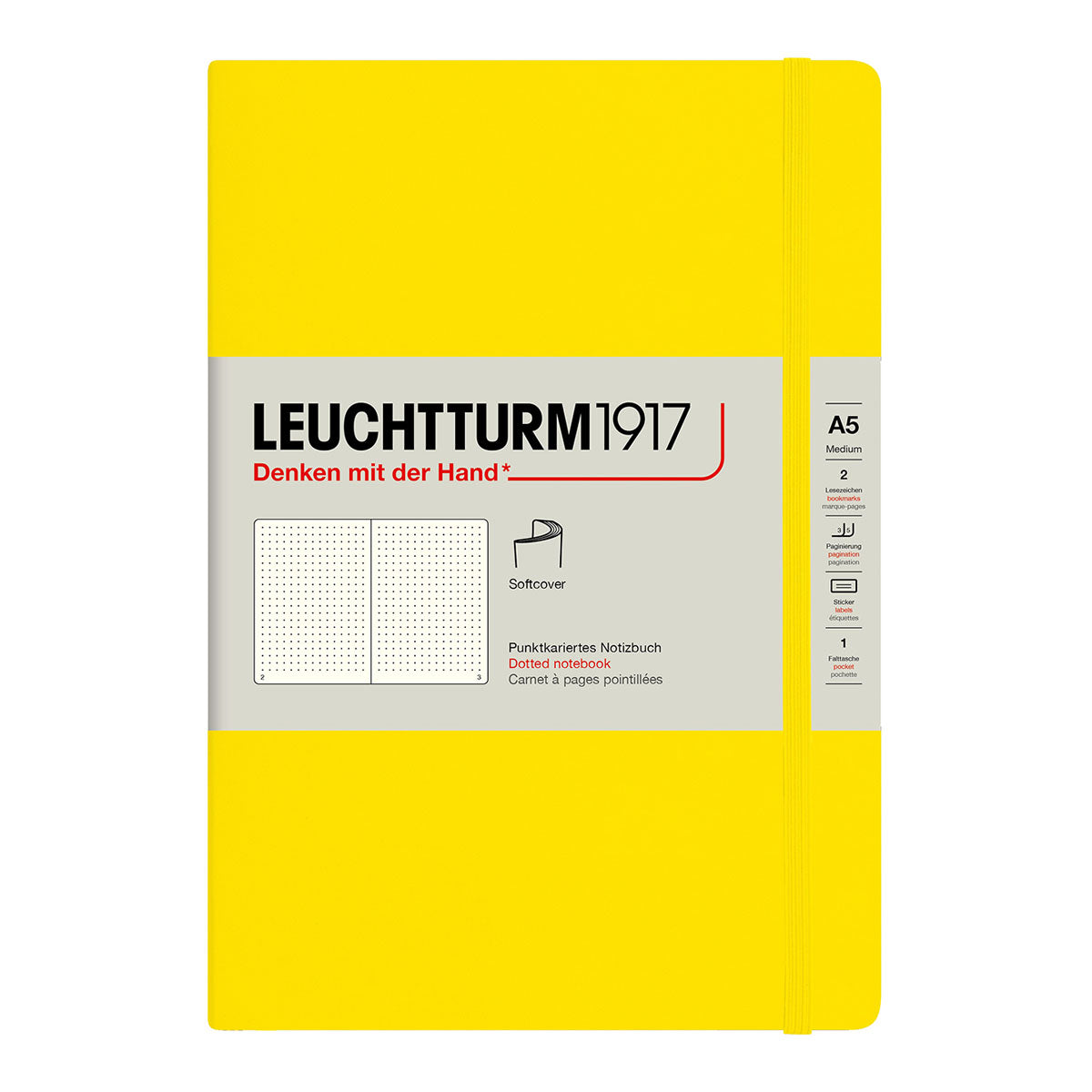 Leuchtturm1917 Notebook A5 Soft Cover, Dotted - image 4