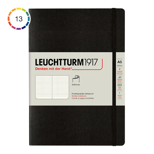 Leuchtturm1917 Notebook A5 Soft Cover, Dotted - image 1