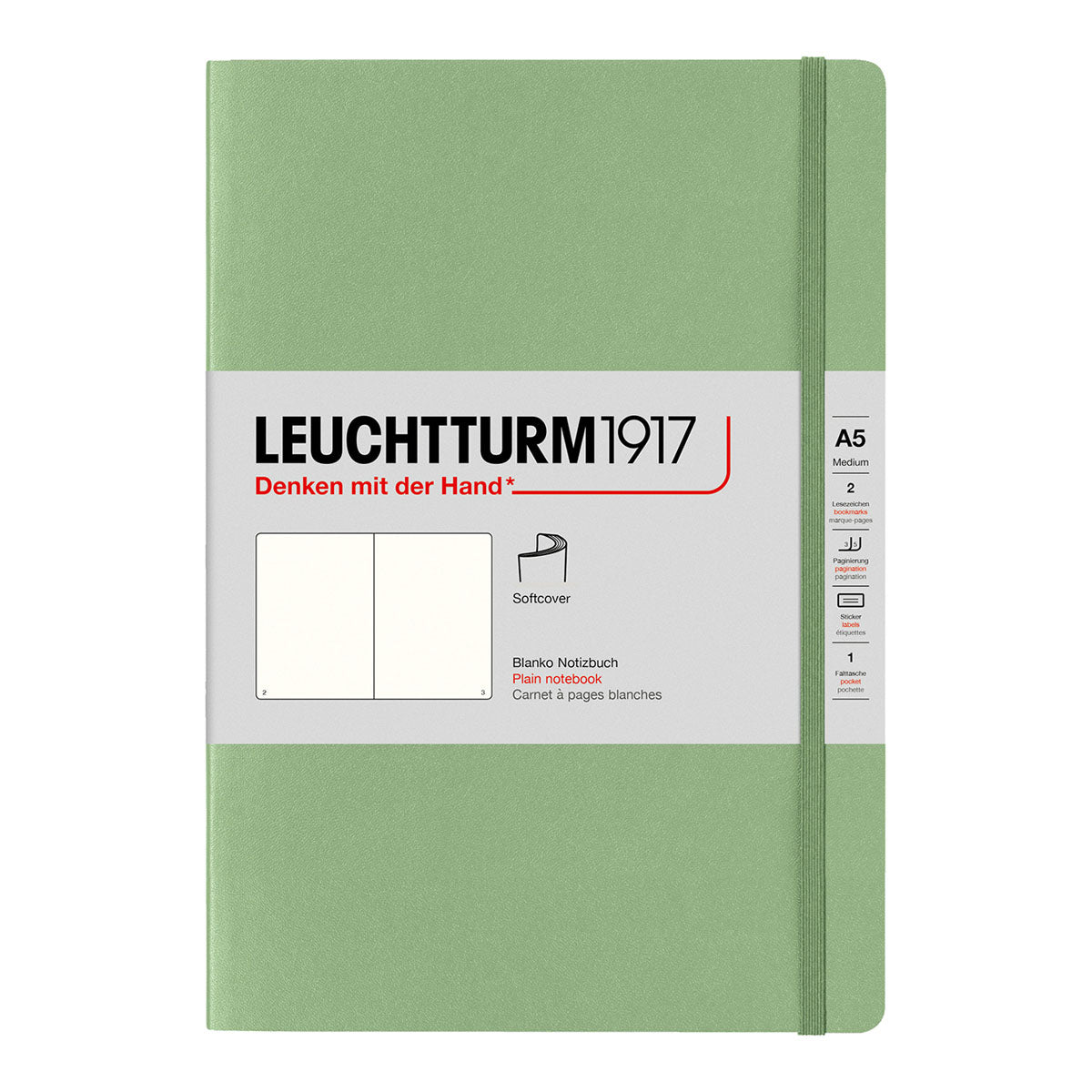 Leuchtturm1917 Notebook A5 Soft Cover, Plain - image 9