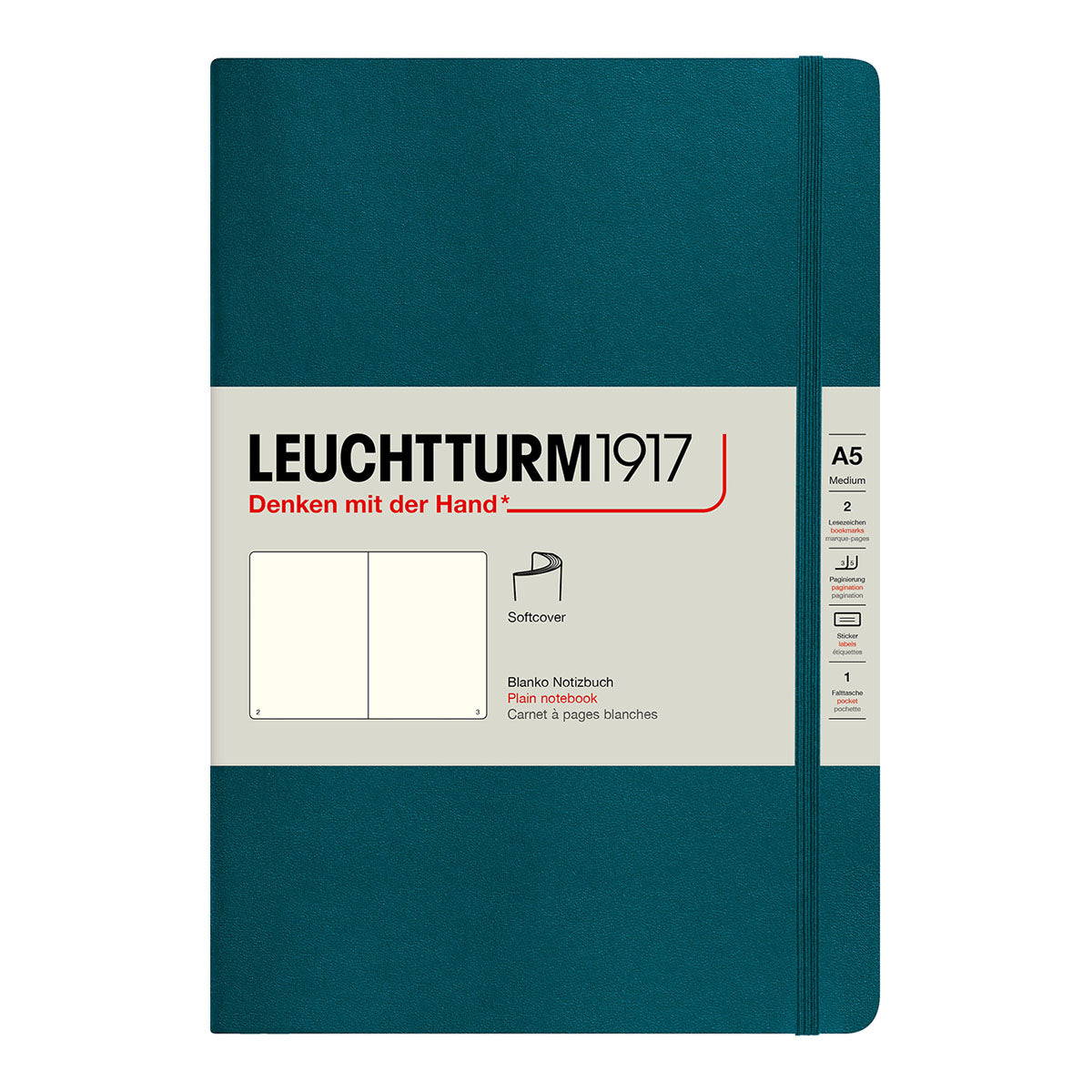 Leuchtturm1917 Notebook A5 Soft Cover, Plain - image 8