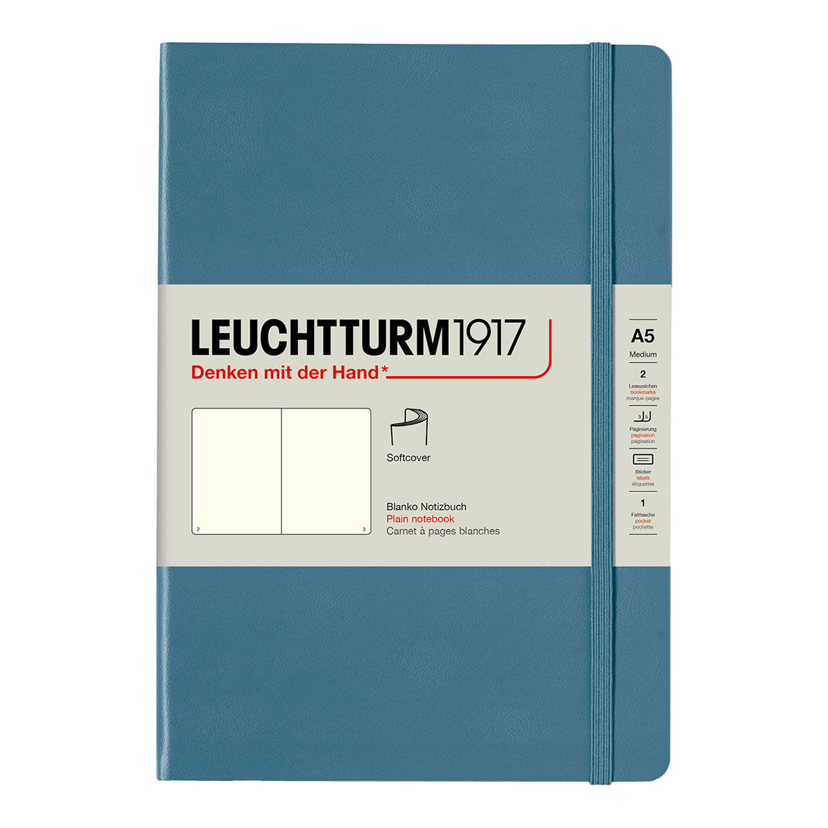Leuchtturm1917 Notebook A5 Soft Cover, Plain - image 6