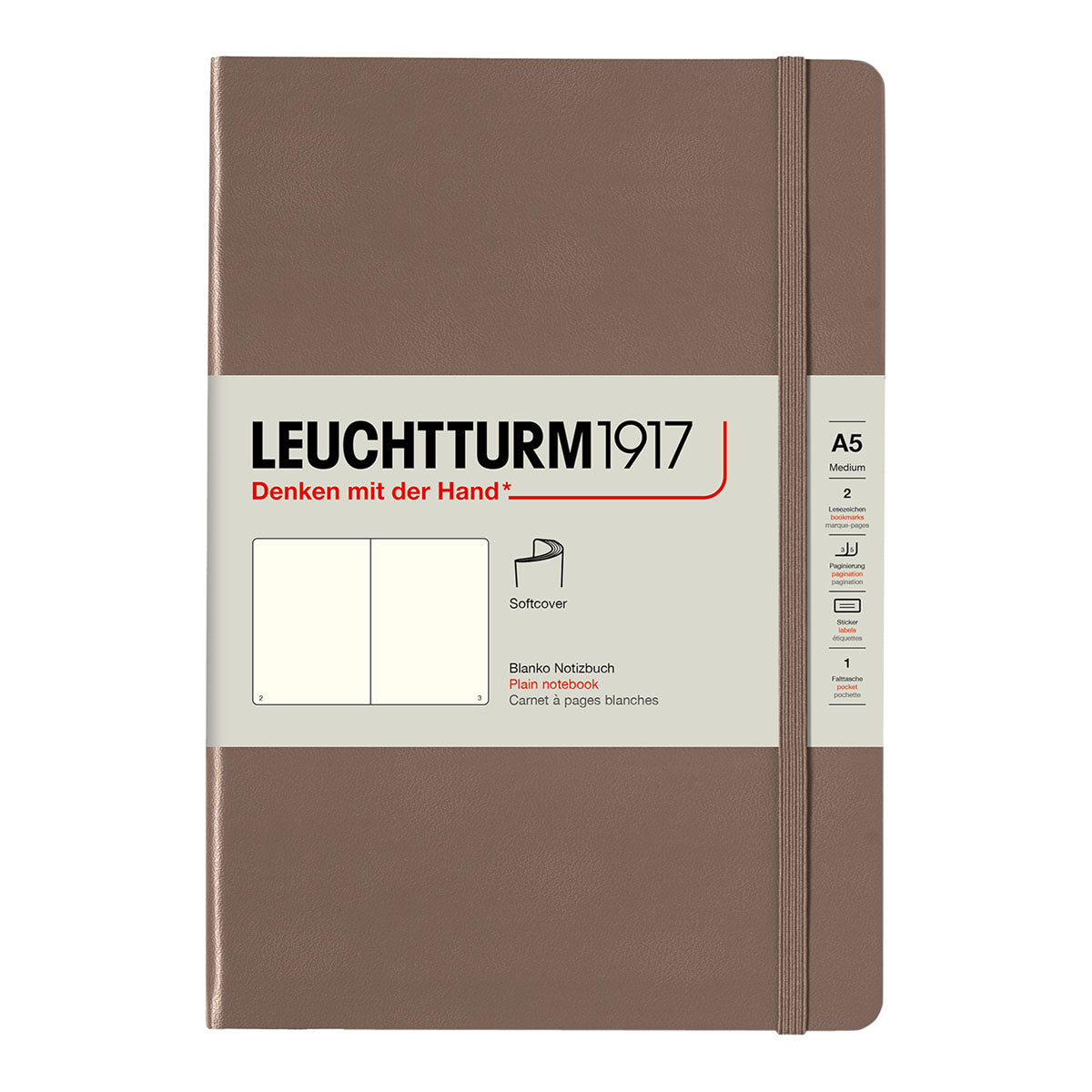 Leuchtturm1917 Notebook A5 Soft Cover, Plain - image 10