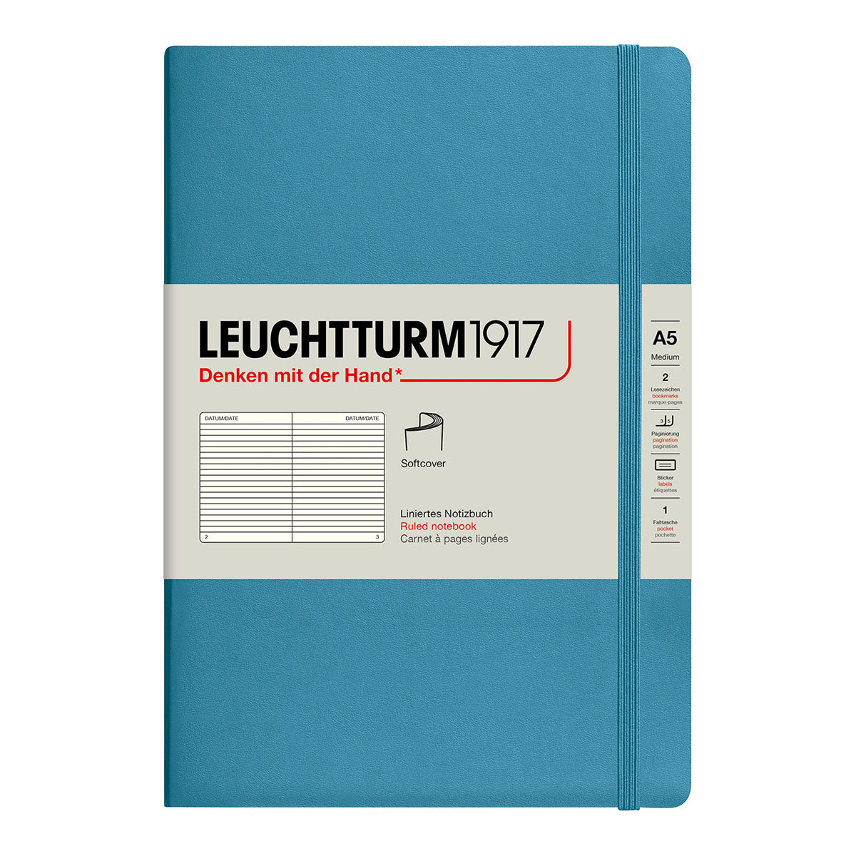 Leuchtturm1917 Notebook A5 Soft Cover, Ruled - image 9