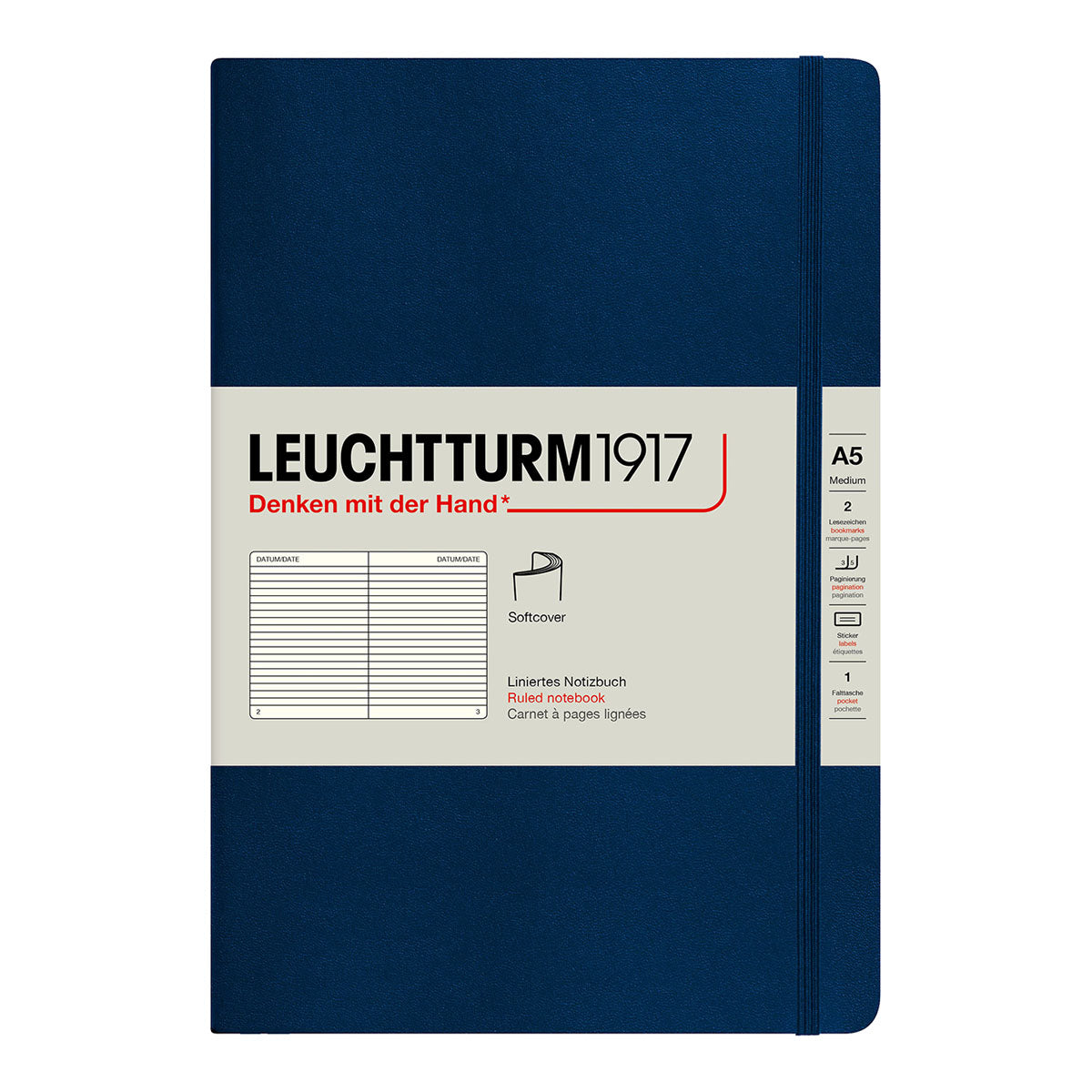Leuchtturm1917 Notebook A5 Soft Cover, Ruled - image 12