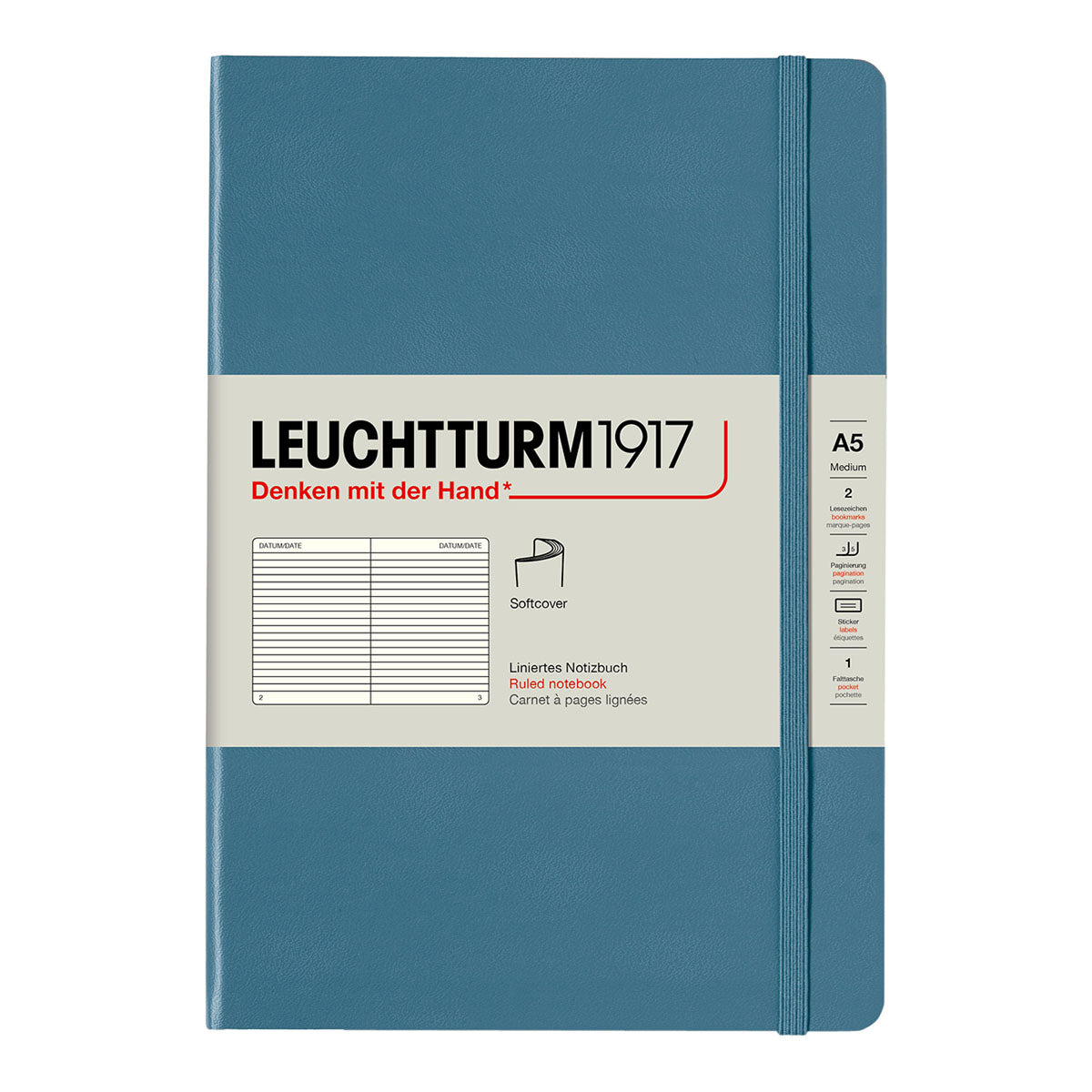 Leuchtturm1917 Notebook A5 Soft Cover, Ruled - image 11
