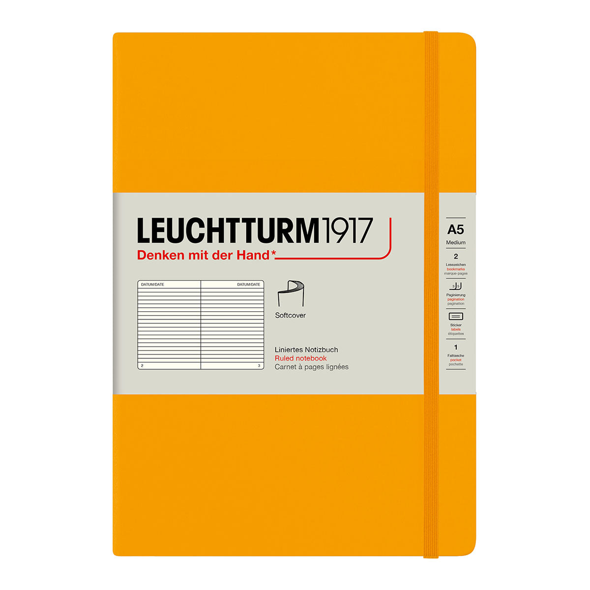 Leuchtturm1917 Notebook A5 Soft Cover, Ruled - image 6