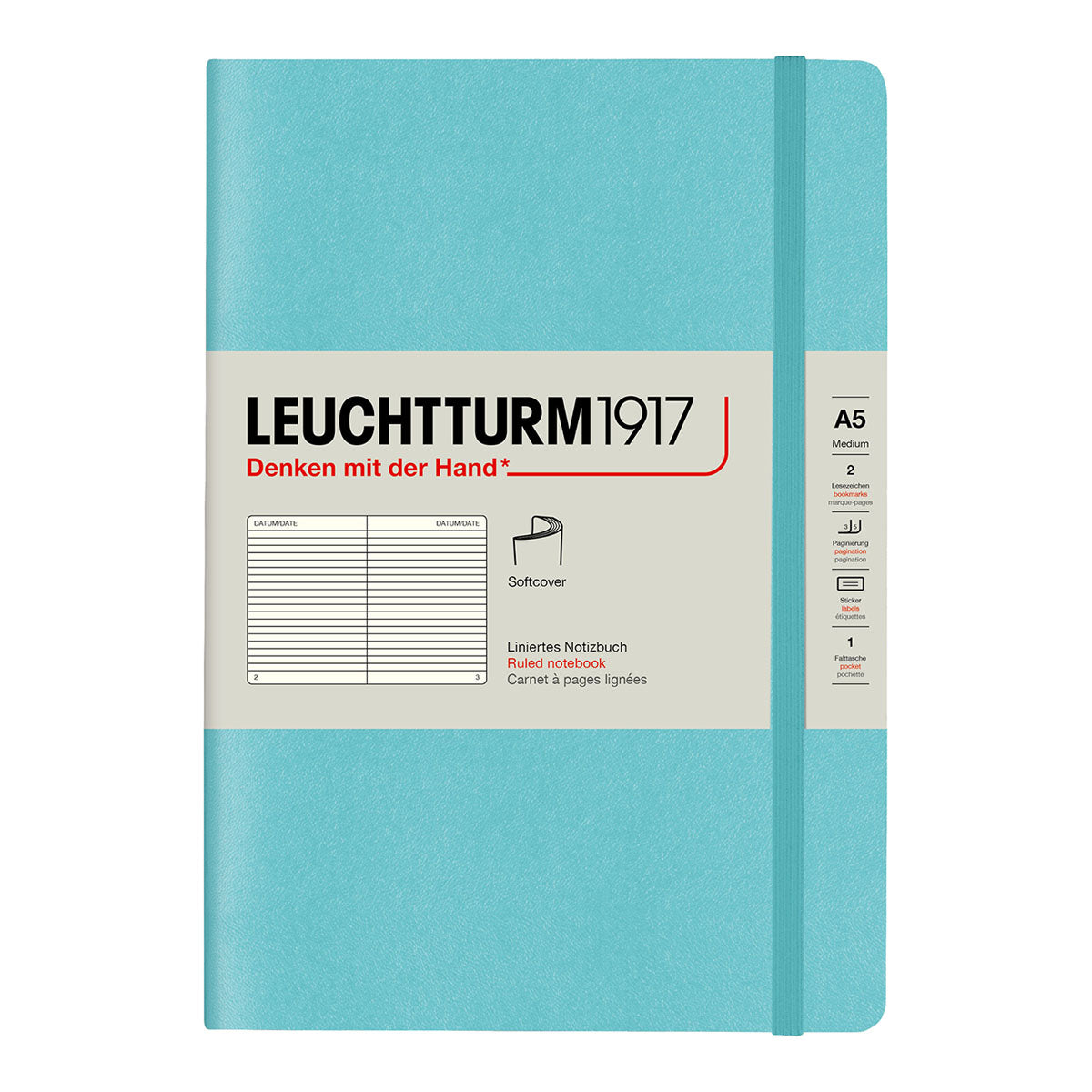 Leuchtturm1917 Notebook A5 Soft Cover, Ruled - image 8