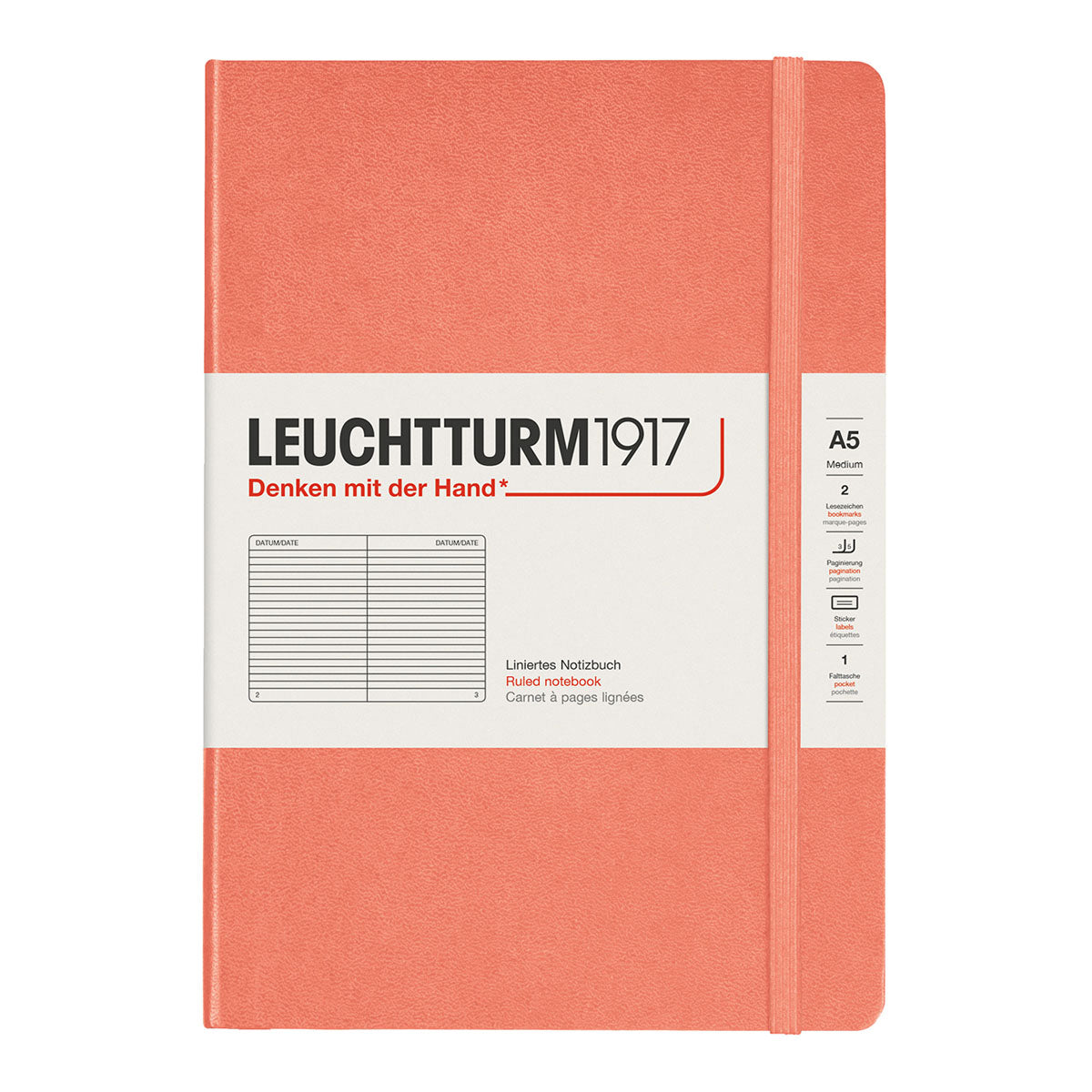 Leuchtturm1917 Notebook A5 Soft Cover, Ruled - image 7