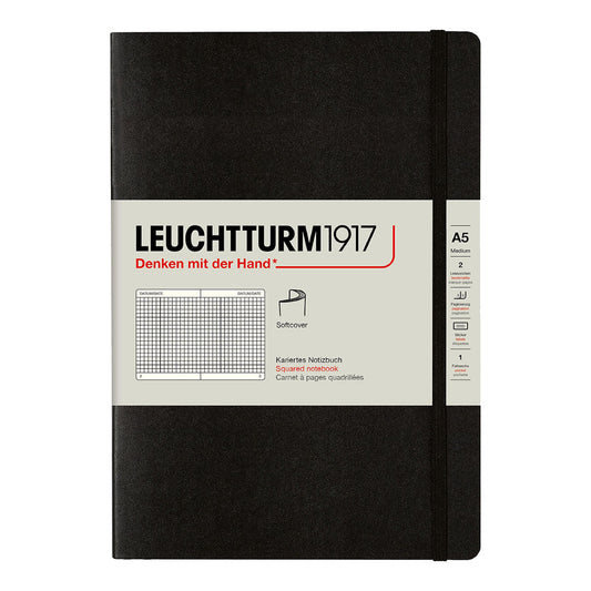 Leuchtturm1917 Notebook A5 Soft Cover, Squared - image 1