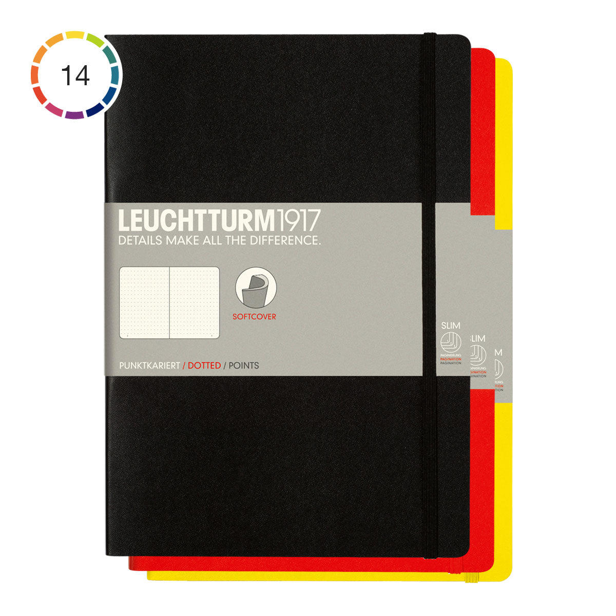 Leuchtturm1917 Notebook B5 Soft Cover, Dotted - image 2
