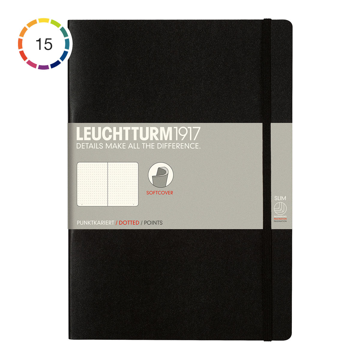 Leuchtturm1917 Notebook B5 Soft Cover, Dotted - image 1