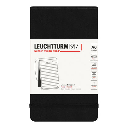 Leuchtturm1917 Reporter Pocket Notepad A6, Ruled - image 1