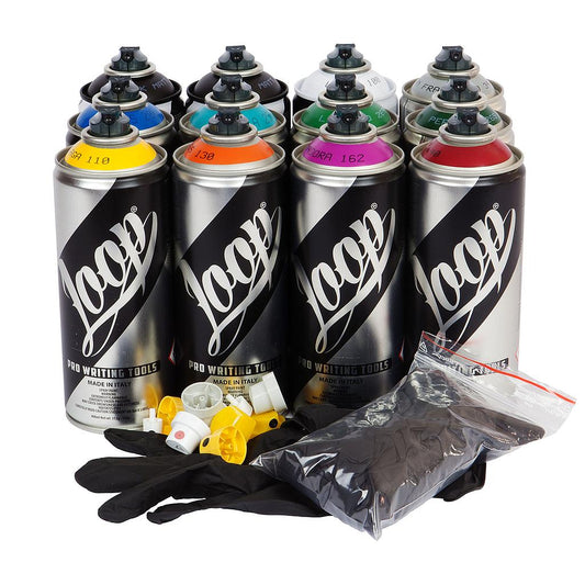 Loop Spray Paint 400ml 12-Pack, B - image 1