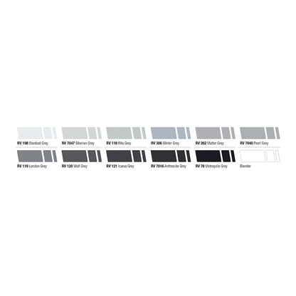 MTN 94 Graphic Marker 12-pack Grey Shades - image 3