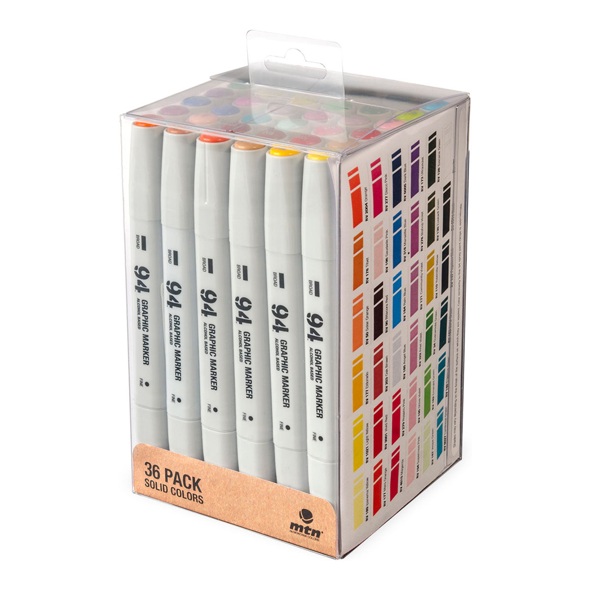 MTN 94 Graphic Marker 36-pack Solid Colors - image 1