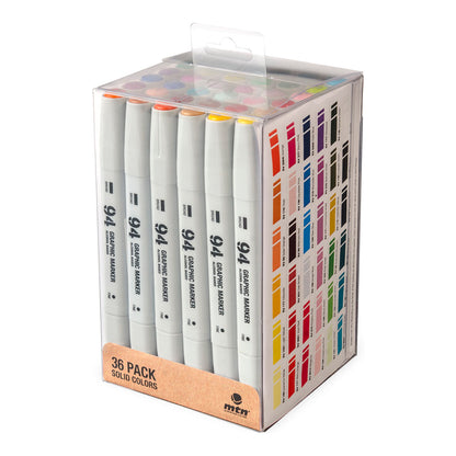 MTN 94 Graphic Marker 36-pack Solid Colors - image 1