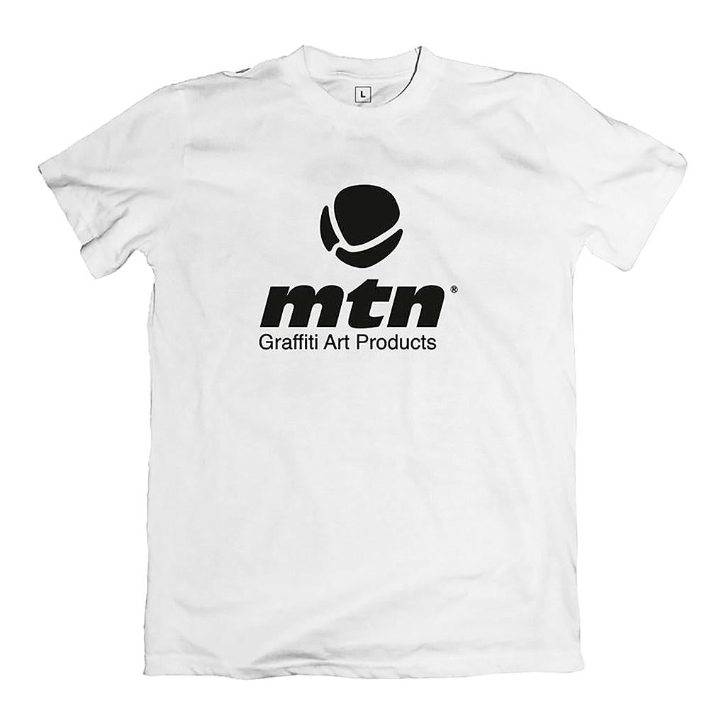 MTN Basic Logo Front White Tee - image 1