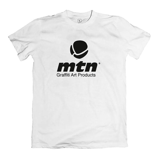 MTN Basic Logo Front White Tee - image 1