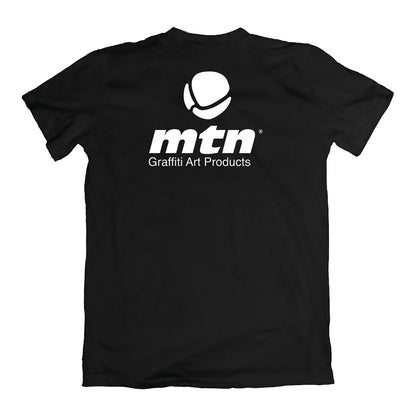 MTN Basic Logo Front/Back Black Tee - image 2